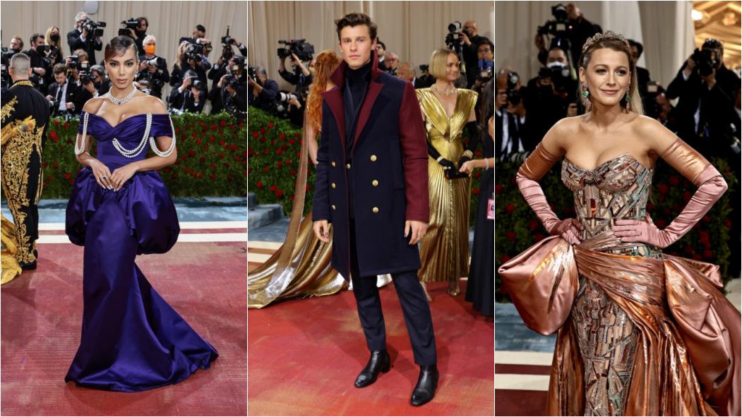 Anitta, Shawn Mendes e Blake Lively no red carped do Met Gala 2022