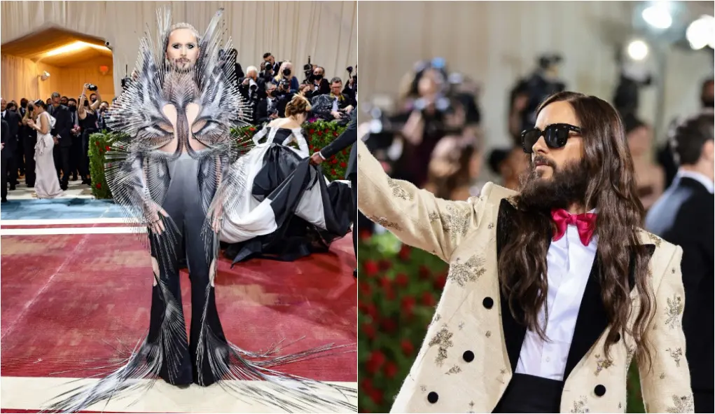 Jared Leto e Fredrik Robertsson são confundidos no Met Gala 2022
