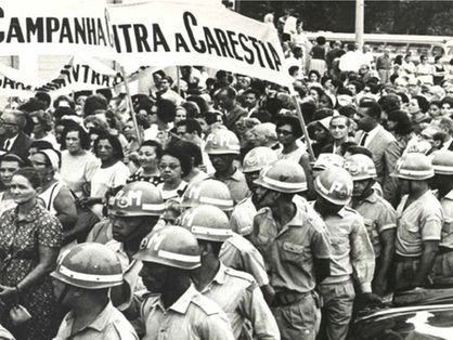 protesto mulheres contra carestia ditadura brasil