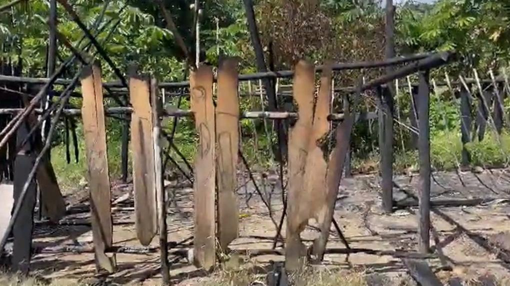 Tribo yanomami encontrada queimada e vazia em Roraima