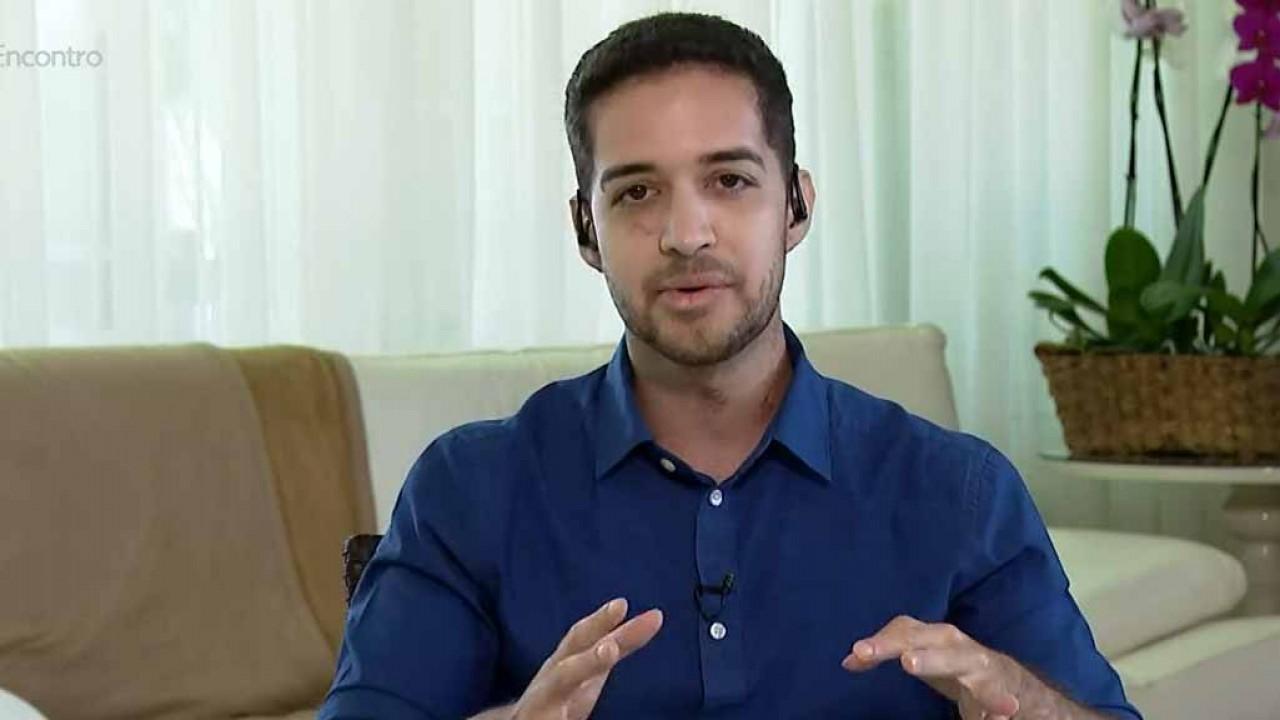 Gabriel Luiz em participação no encontro