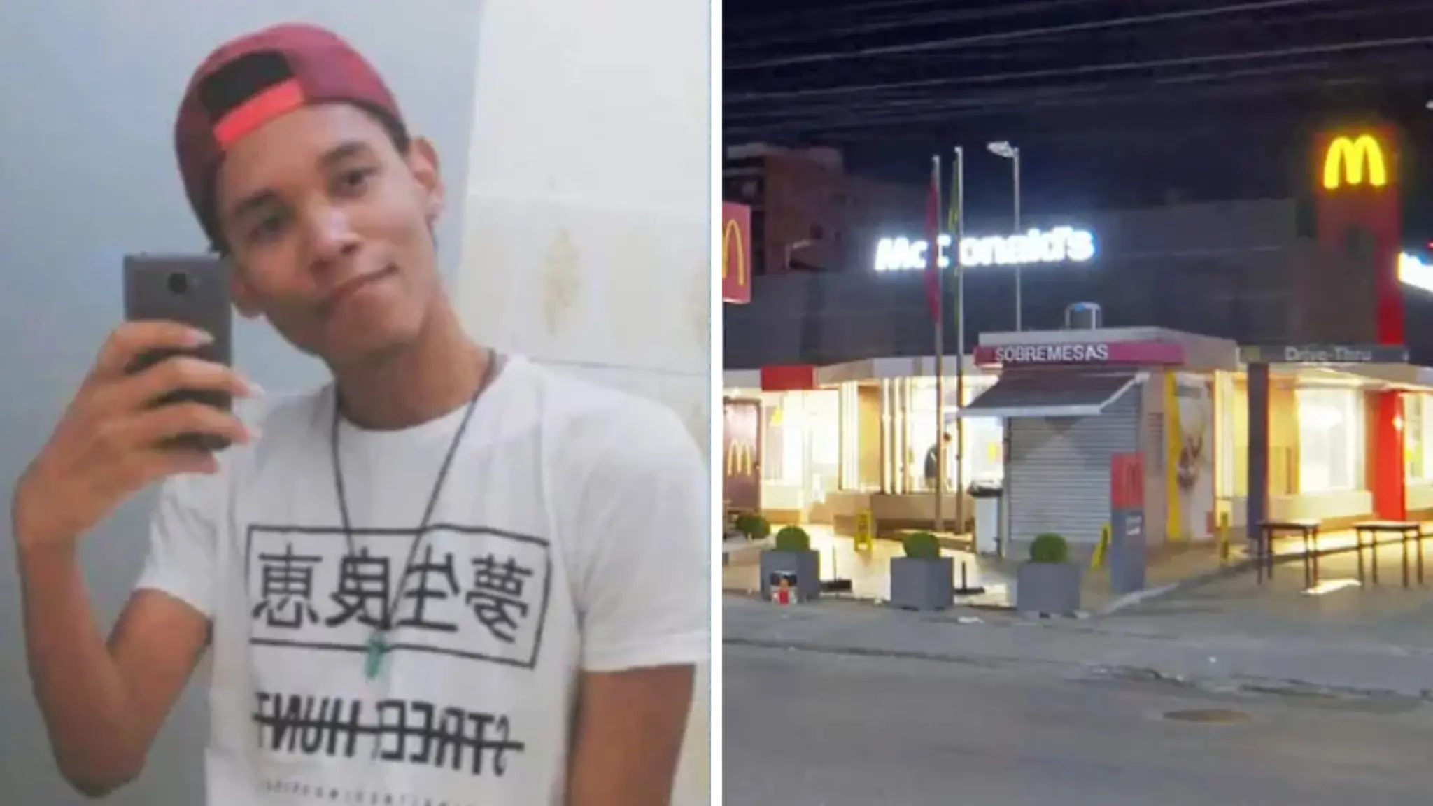 Atendente do mc baleado