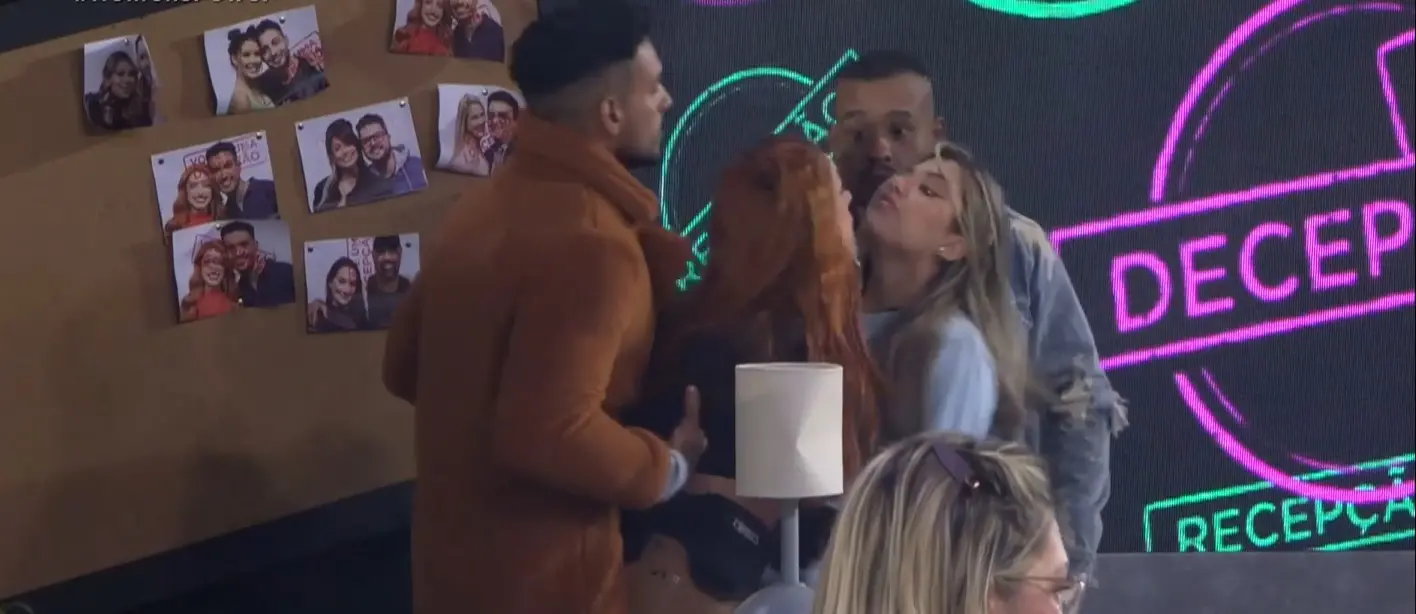 Gaúcha teve noite difícil no reality, e precisou ser segurada por Matheus