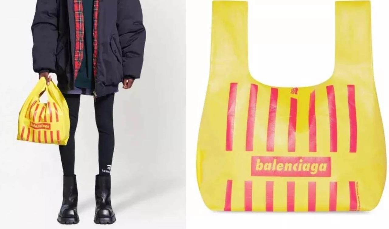 Marca espanhola ficou conhecida pelos itens improváveis, como sacolas que parecem de supermercado por R$ 11 mil