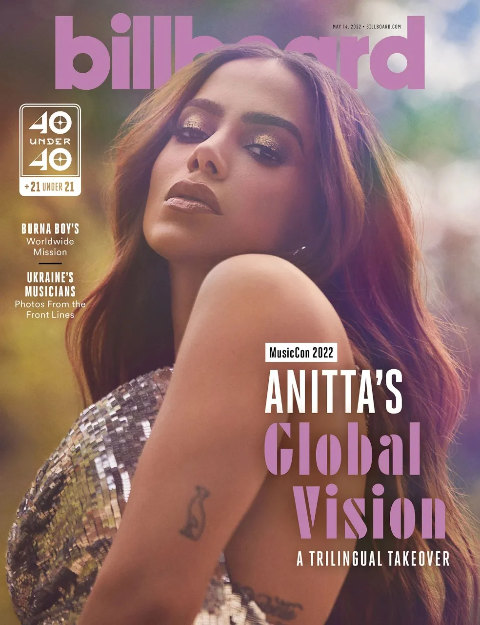 Anitta decolou em sua carreira internacional em 2022, com o sucesso de Envolver; aparições no Coachella e no Met Gala também marcaram seus principais momentos neste ano