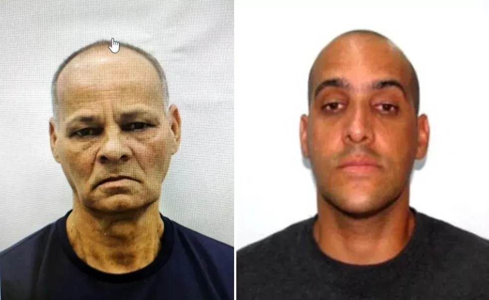 Lourival e Bruno, pai e filho, donos de um ferro-velho foram presos por envolvimento na morte de perito
