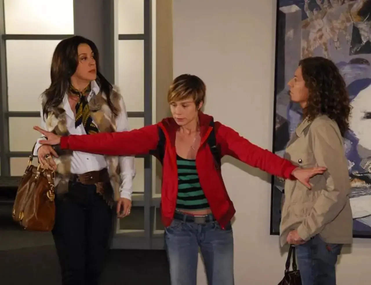 Claudia Raia, Mariana Ximenes e Patrícia Pillar em 