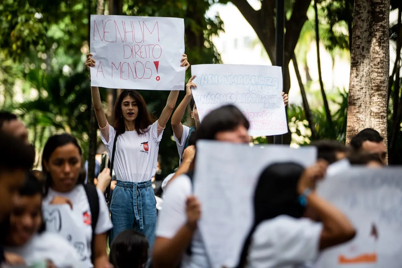 Manifestação ocorre no último dia 16 de maio, na Praça da Imprensa, em Fortaleza