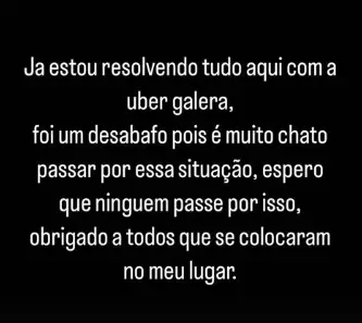 Print de mensagem divulgada por Camila Loures