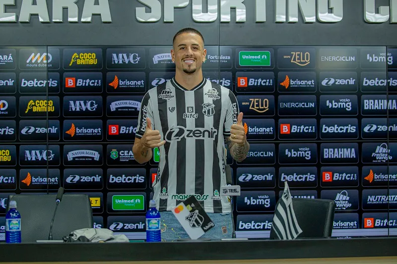 Matheus Peixoto é uma das principais contratações do Ceará para a temporada.