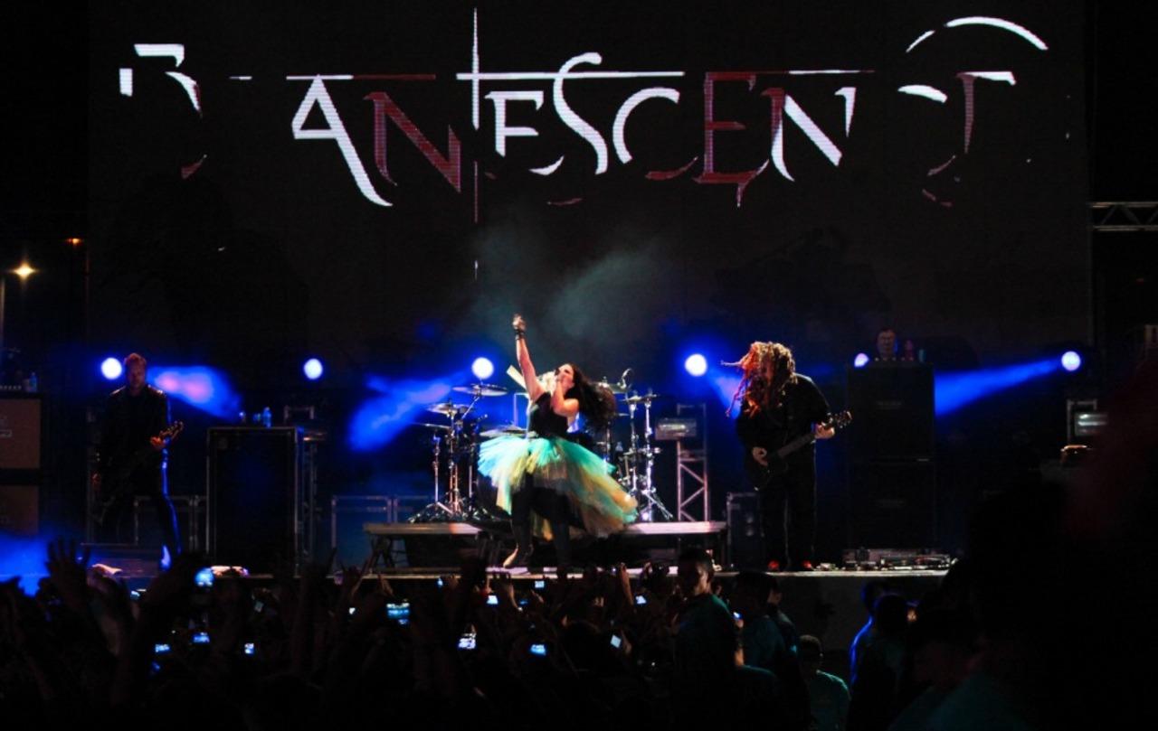 Evanescence se apresentou no festival em 2012