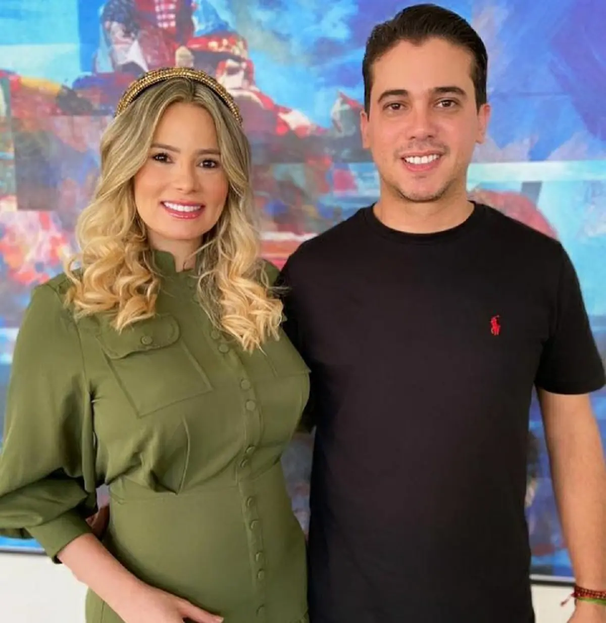 Giordanna Mano e Júnior Mano