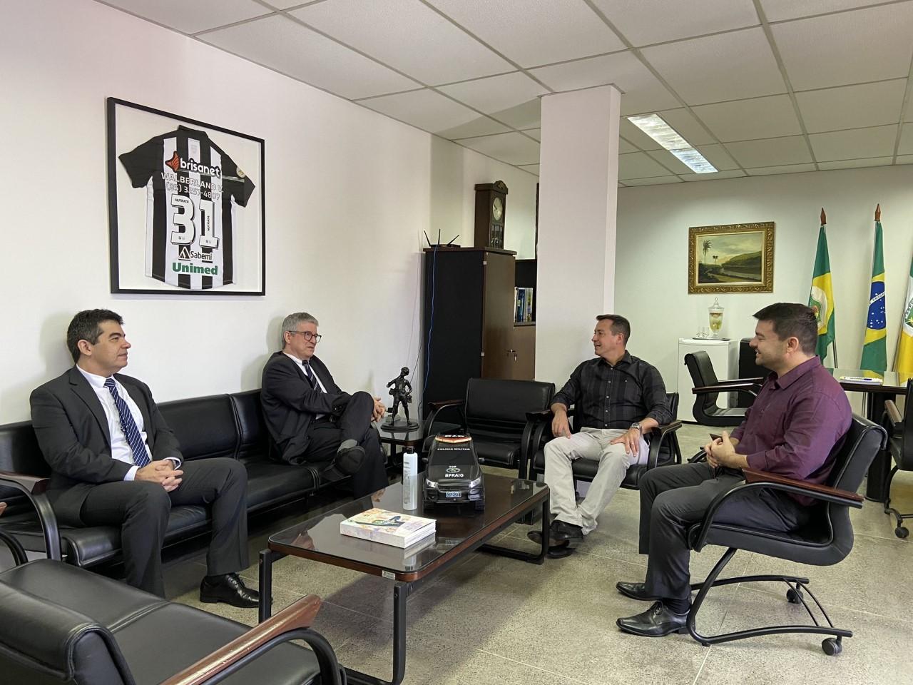 Reunião ocorreu na sede da SSPDS