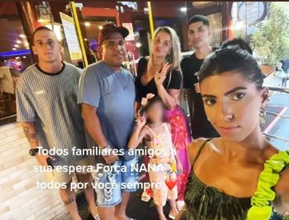 Postagem de Cíntia pedia o pronto restabelecimento da enteada Fernanda