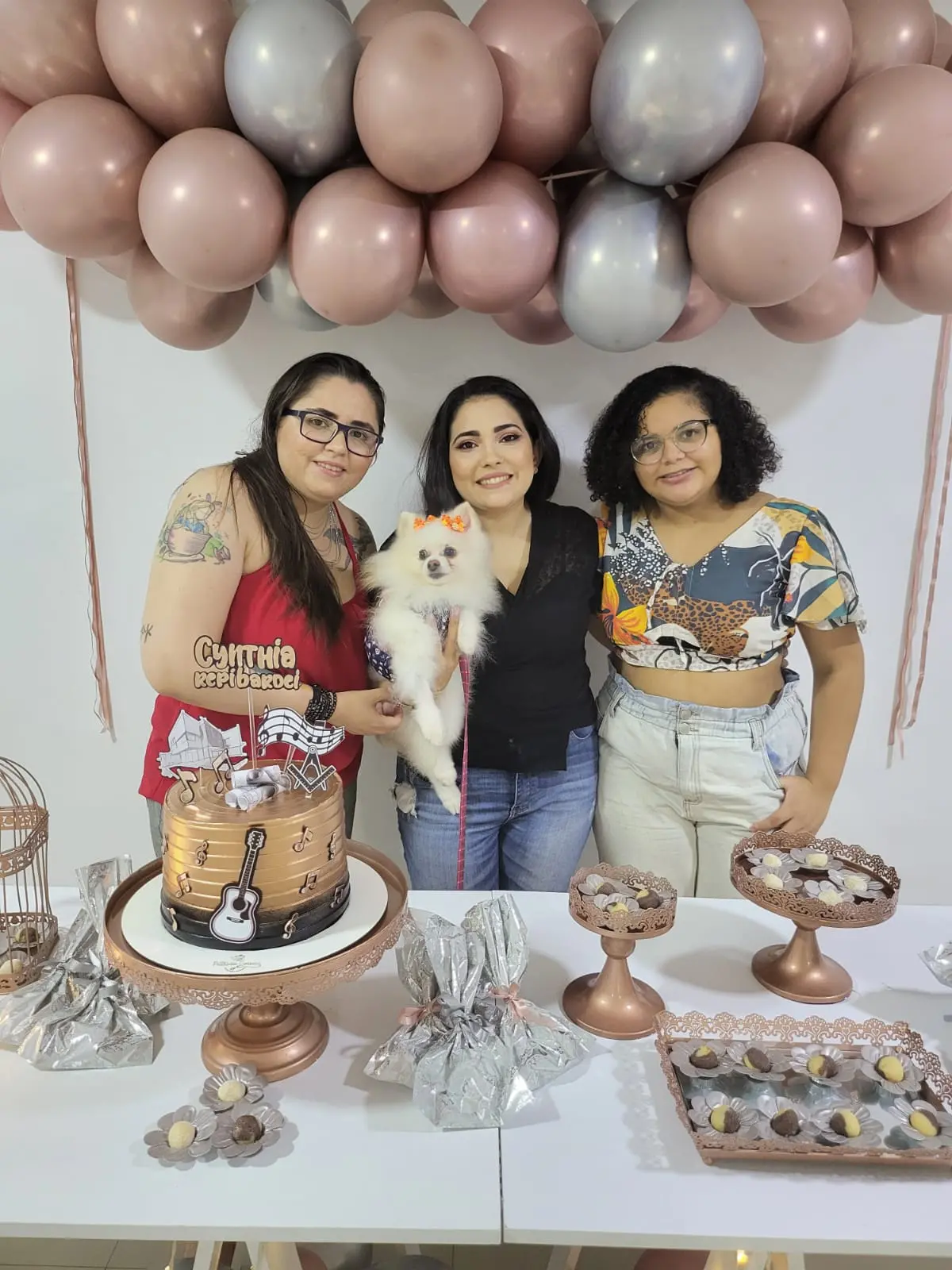 Natália, Cynthia e Bia