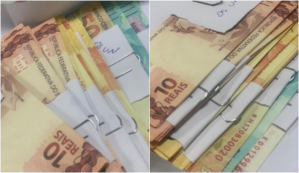 Empresário é apreendido com dinheiro falso
