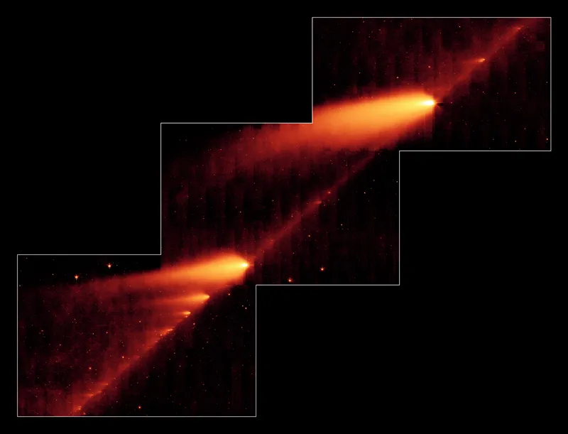 Fragmentação constante do Cometa 73P causa aumento da intensidade de meteoros