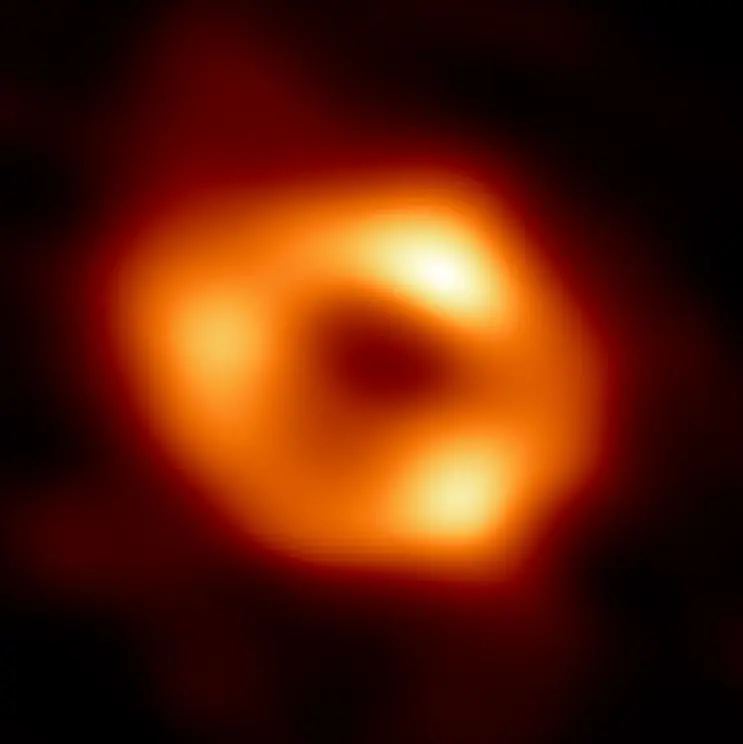 Sgr A* da Colaboração do Telescópio do Horizonte de Eventos