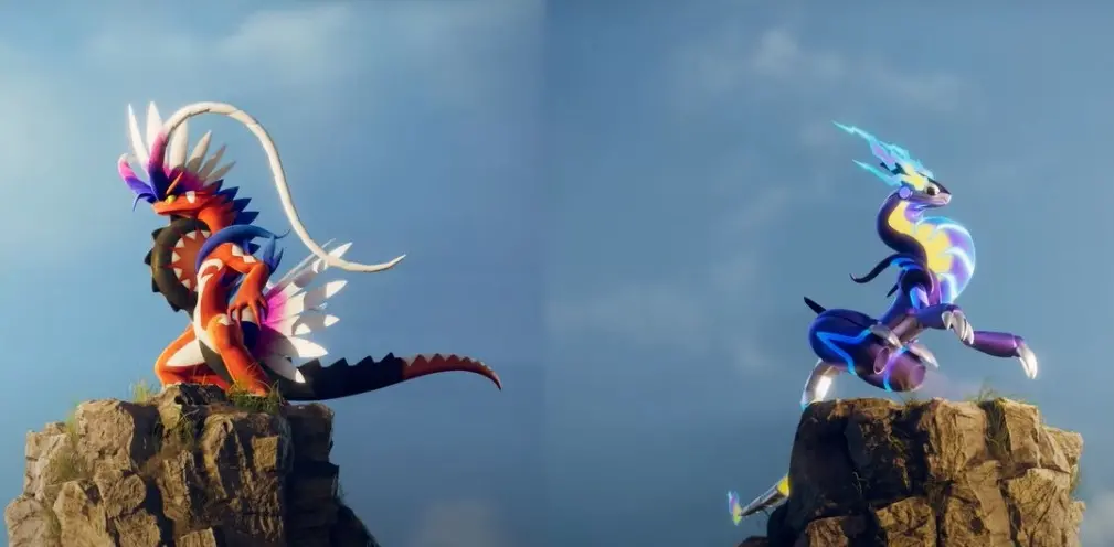 Pokémon Scarlet & Violet lendários