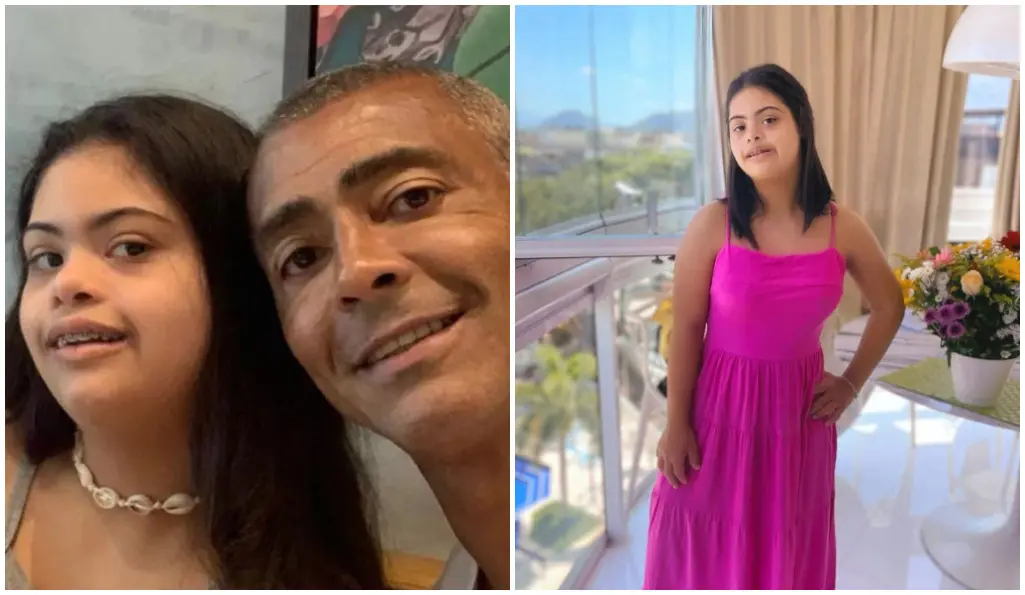 Imagem da notícia: Filha de Romário, Ivy Faria, conta que está namorando jovem que também tem Síndrome de Down