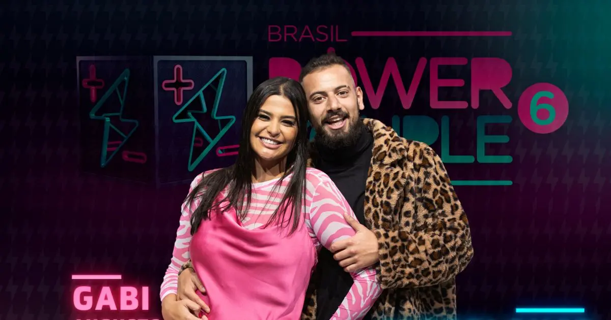 Gabi e Cartolouco eliminados de Power Couple 6