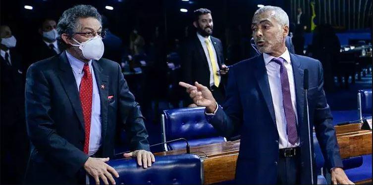 romário briga com senador paulo rocha
