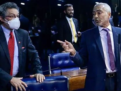 romário briga com senador paulo rocha