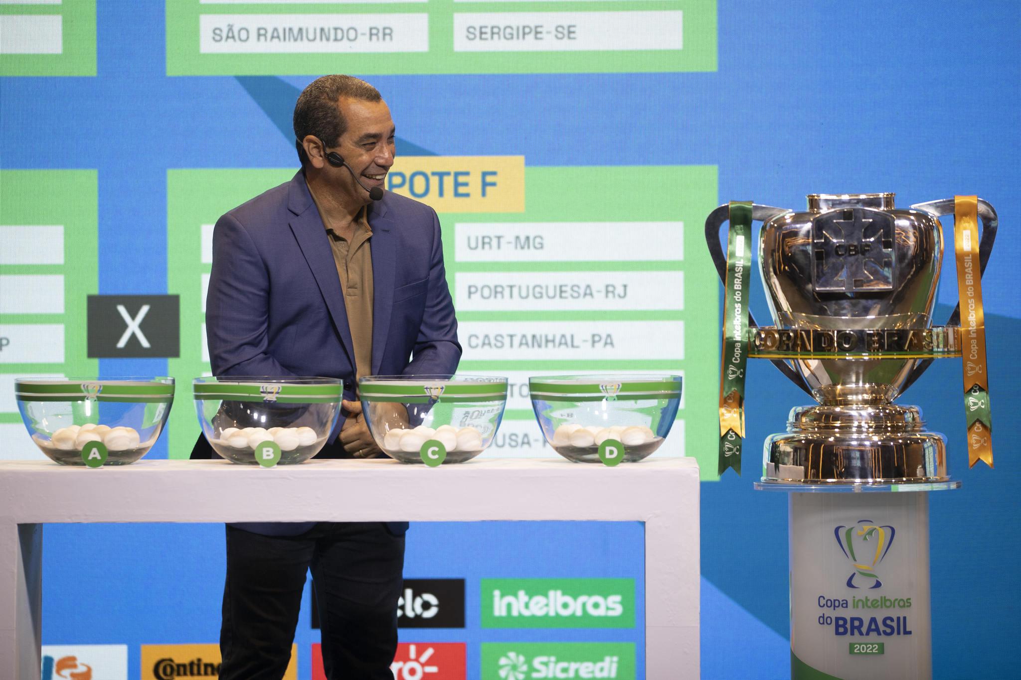 Sorteio da Copa do Brasil define os confrontos das oitavas de final