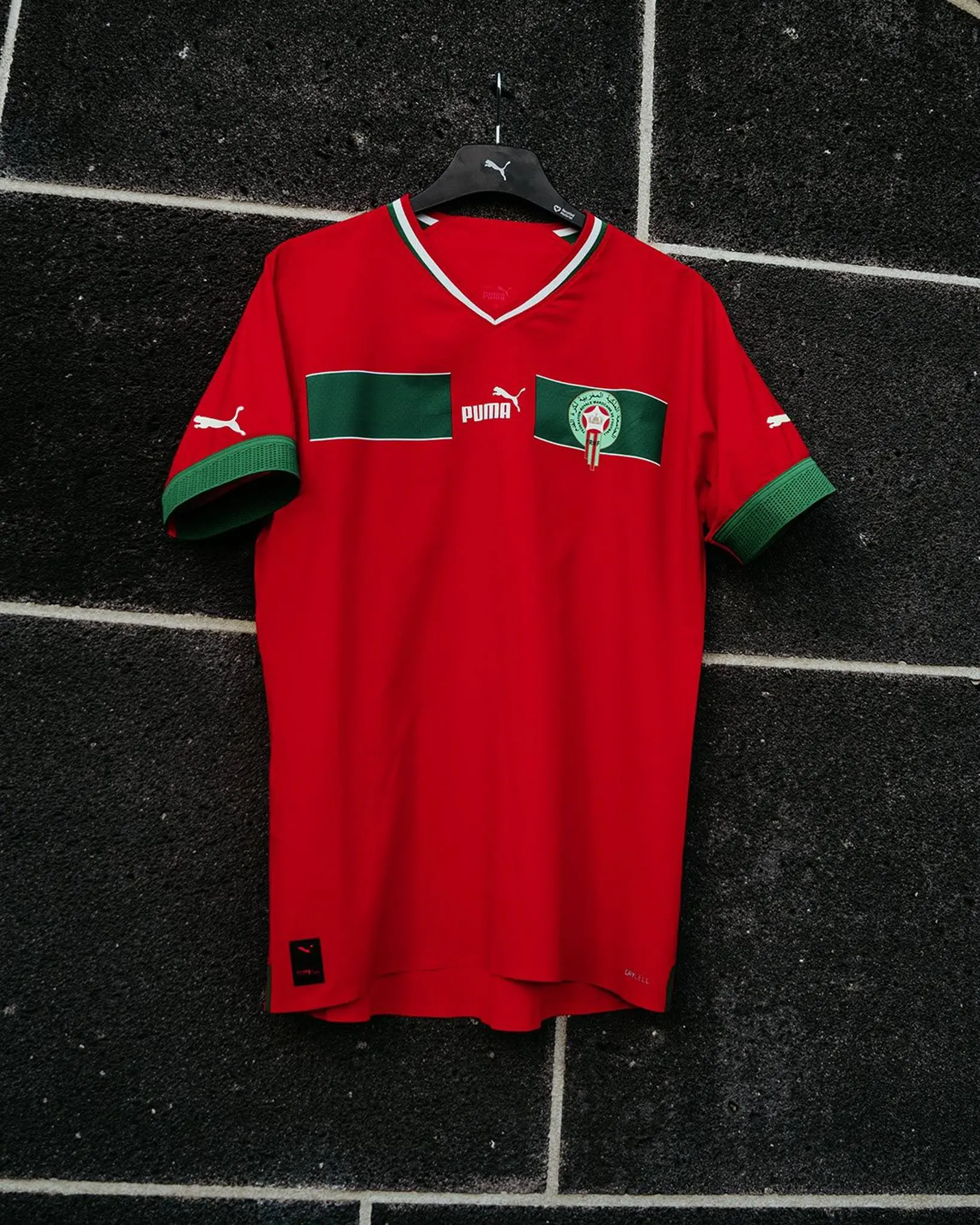 Uniforme da seleção de Marrocos para a Copa do Mundo de 2022