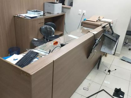 Consultório de dentista é destruído por homem em Belo Horizonte
