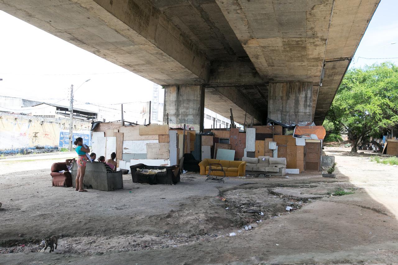 Viaduto sobre a Borges de Melo