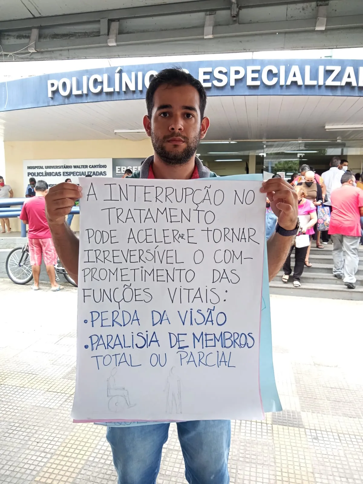 Pacientes temem os prejuízos à saúde com a falta da medicação