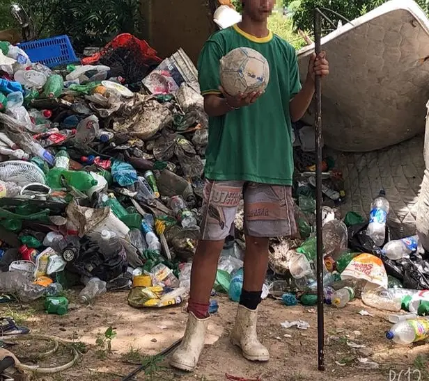 trabalho infantil lixão