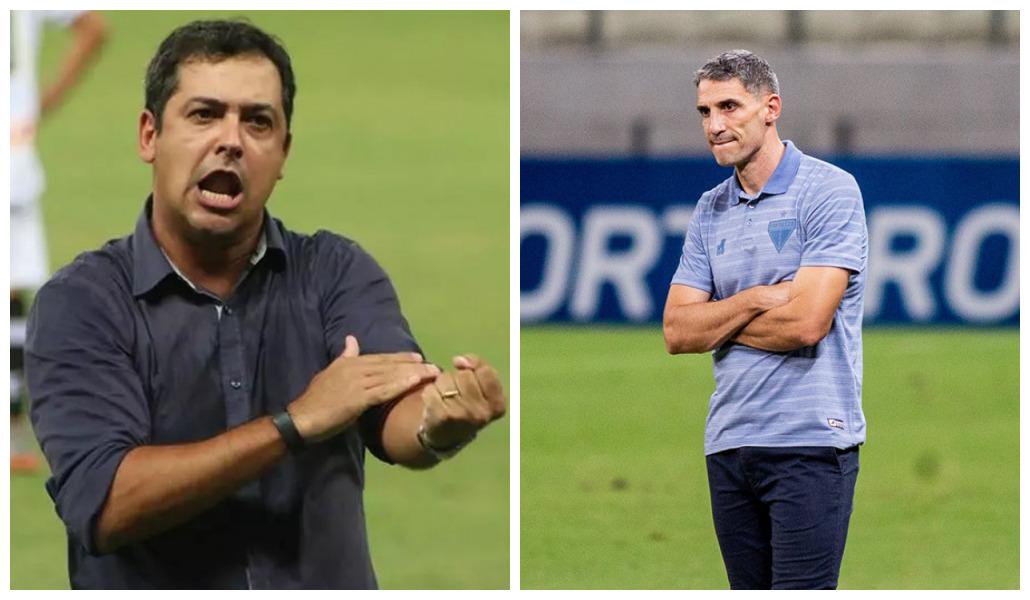 Marquinhos Santos e Vojvoda em reações distintas