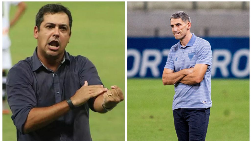 Marquinhos Santos e Vojvoda em reações distintas