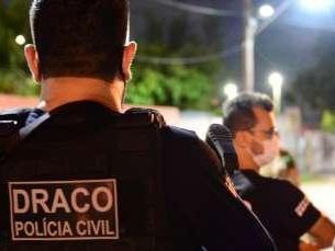 Policiais da Delegacia de Repressão às Ações Criminosas Organizadas (Draco)