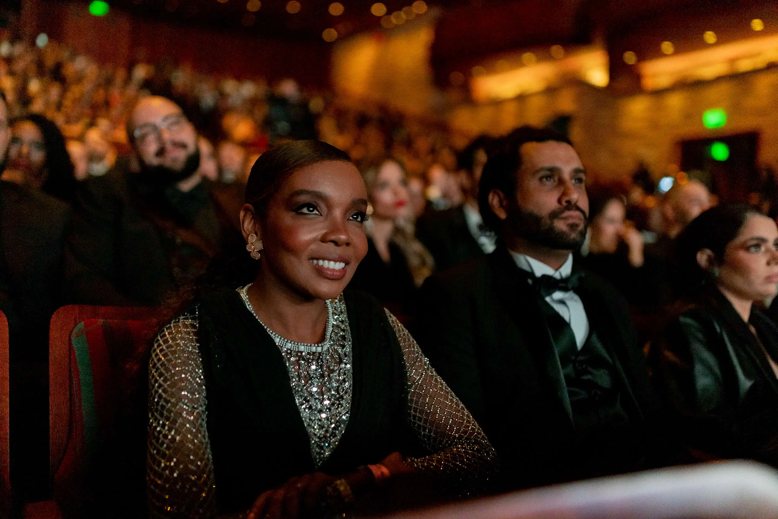 Plateia contou com a presença de ex-BBBs, como a médica Thelminha e o ator Tiago Abravanel