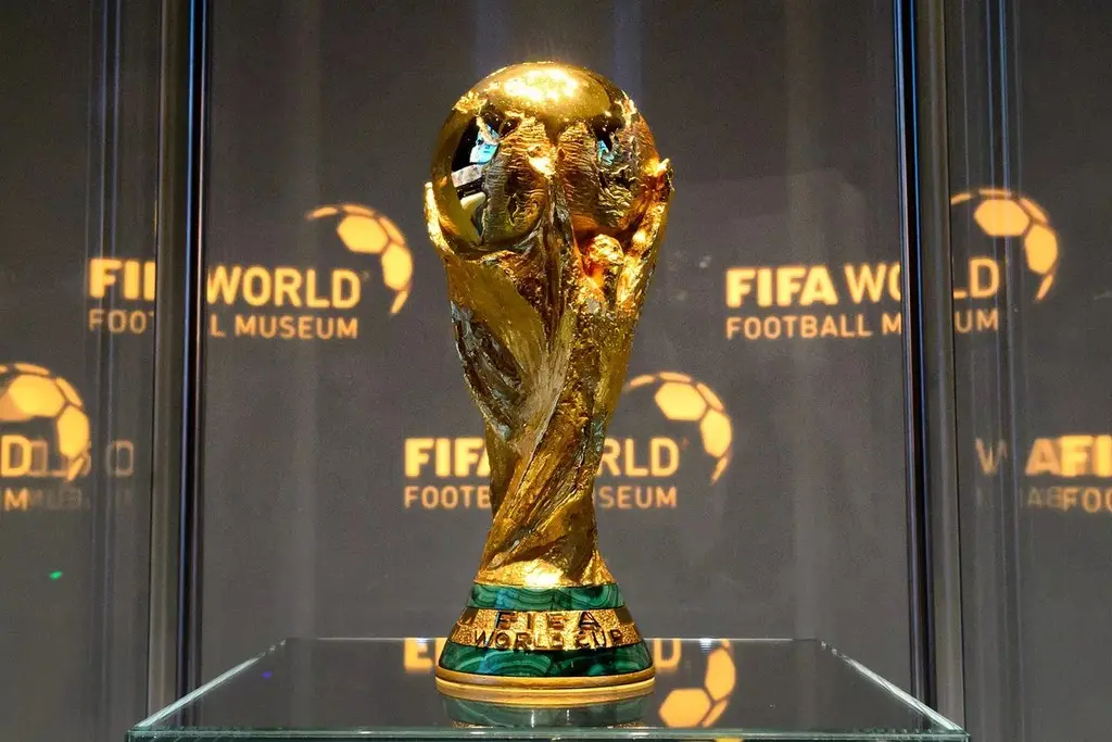 Imagem da taça da Copa do Mundo
