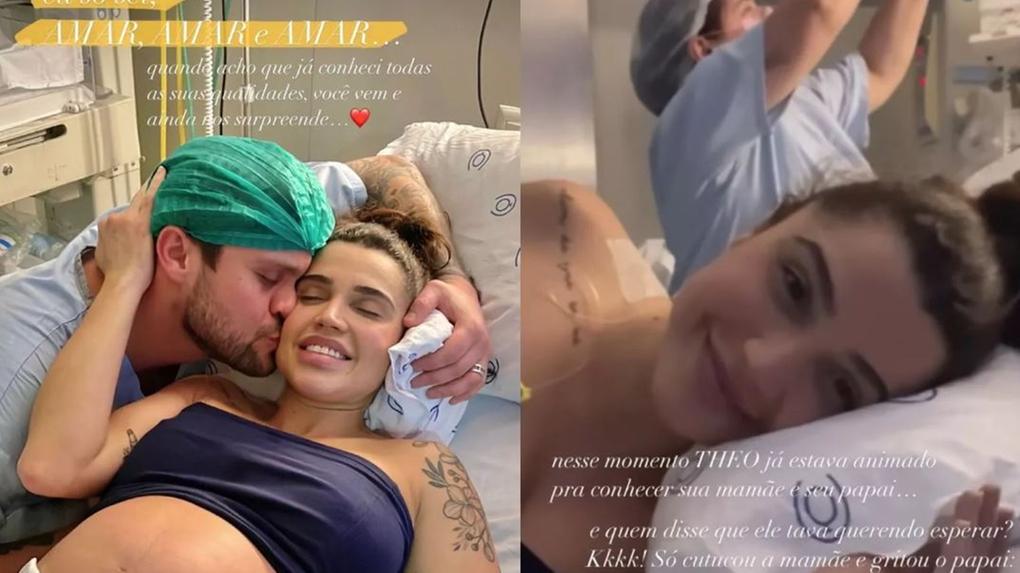 Paula Amorim dá à luz ao primeiro filho com Bruno Simões