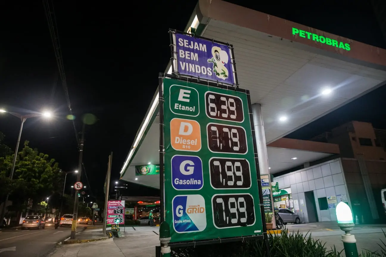 Posto de gasolina em Fortaleza