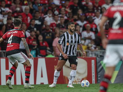 Jogo entre Flamengo e Atlético-MG no Brasileiro 2021