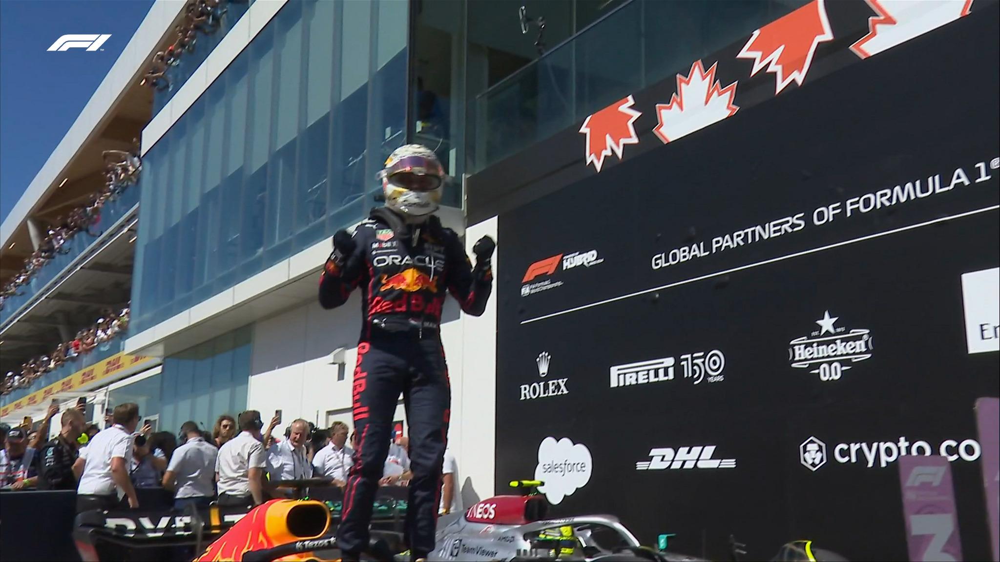 Verstappen vence GP do Canadá de F1 e dispara no campeonato