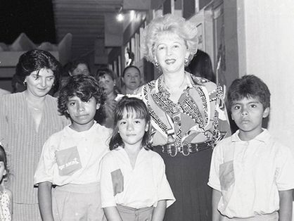 Fotos de arquivo da Escola Yolanda Queiroz