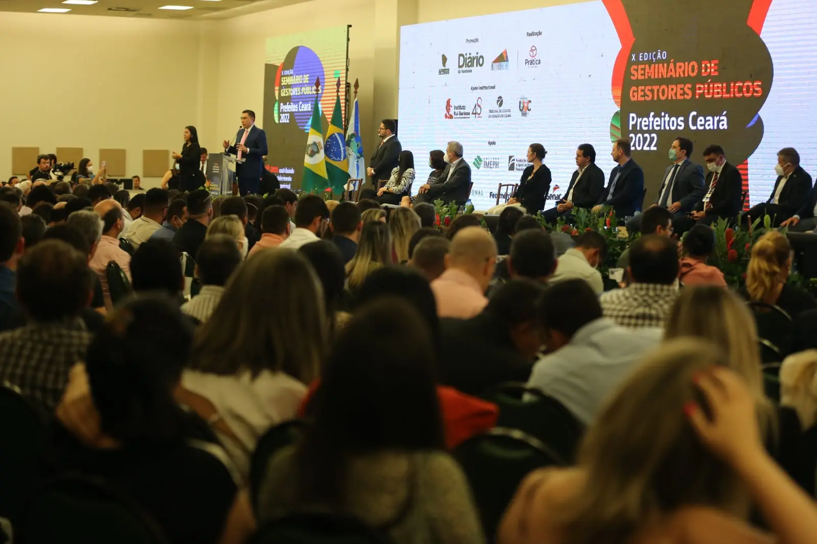 Seminário de Prefeitos ocorre no Centro de Eventos do Ceará