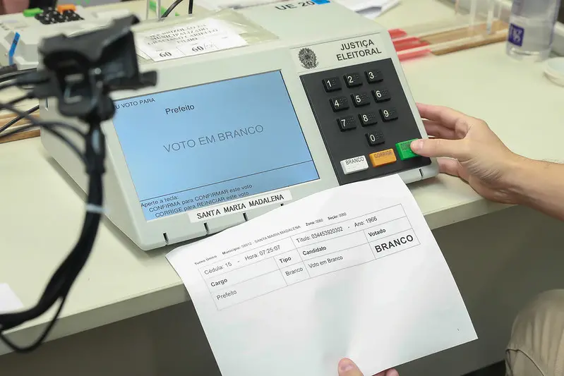 Teste de integridade das urnas