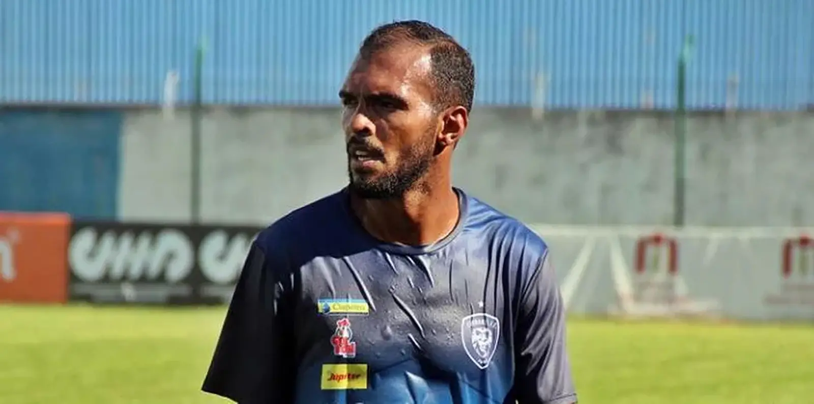 Rycharlison em treinamento quando defendia o Cianorte