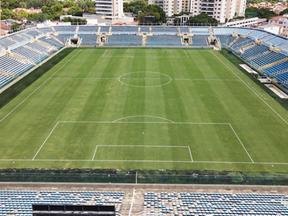 Estádio Presidente Vargas em vista aérea