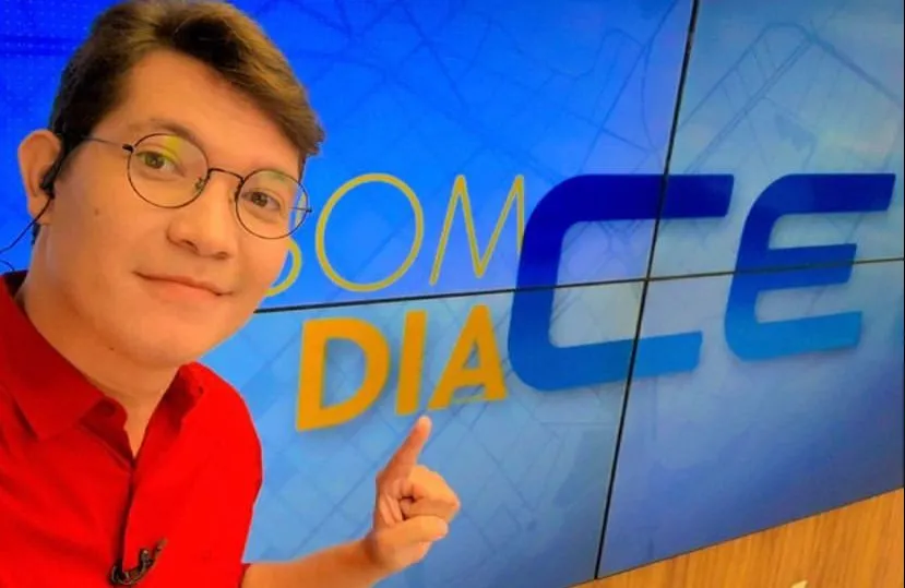Halisson Ferreira sai da reportagem de rua para assumir a apresentação do Bom Dia Ceará