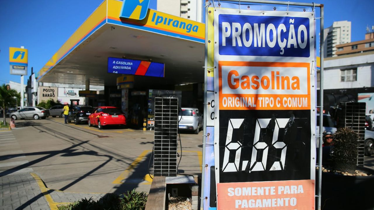 Gasolina preço