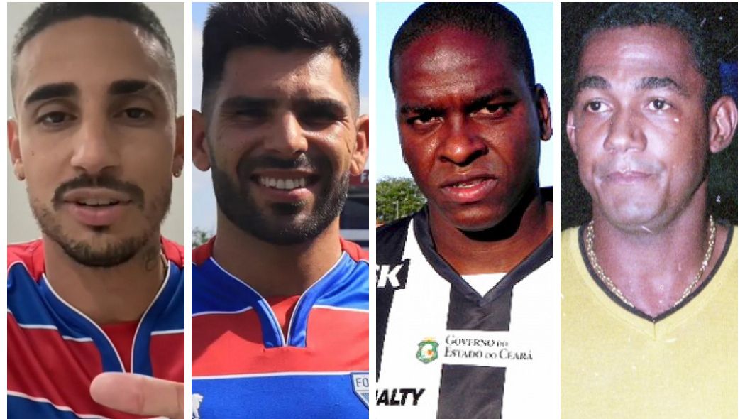 Thiago Galhardo, Silvio Romero, Marcelo Nicácio e Zezinho protagonizaram 'rasteiras' no futebol cearense